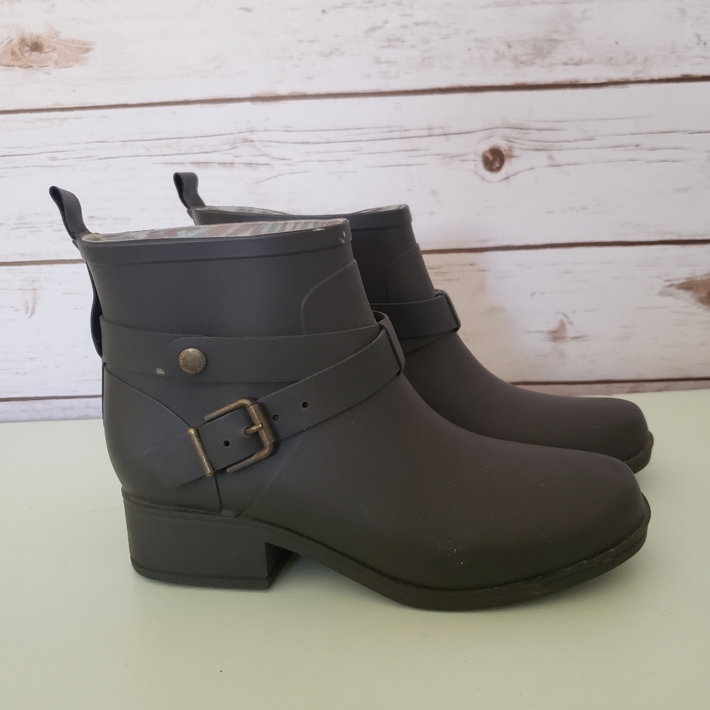 Lucky Brand Rindah Rubber Ankle Booties